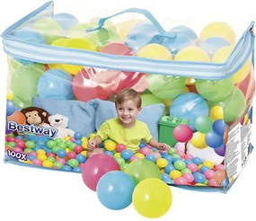 100 db műanyag játéklabda 6,5 cm