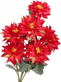 Dália Csokorban Művirágok, Mint Élő 70CM Nagy Csokor