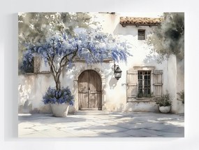 Canvas Vászonkép Ház Provence Bérház Franciaország Vintage 80x60