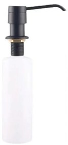 Pyramis 28102701 - Beépíthető fekete szappanadagoló