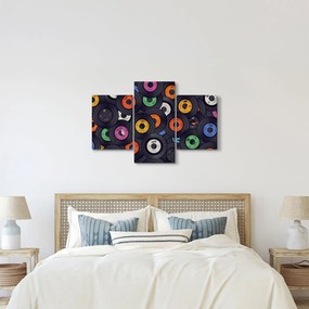 Kép - Zenei gramofonlemezek (90x60 cm)
