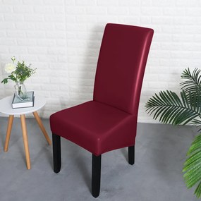 Magastámlás SzékHuzat (vízálló műbőr, bordó)