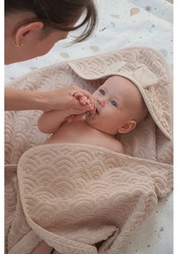 Elefántcsont színű bio pamut gyerek takaró 90x120 cm Dreamland – Cam Cam Copenhagen