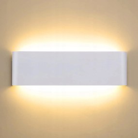 Fali lámpa Led 12W 30cm Fehér Meleg szín 2800K