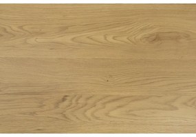 CORA dohányzóasztal tölgy/fekete színben