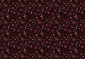 Fotótapéta - Bordó minta (147x102 cm)