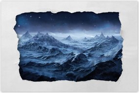 Poszterek 90x60 A Hold megvilágítja a csúcsokat