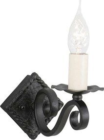Elstead klasszikus fali lámpa rectory fehér fekete elsry1a-black