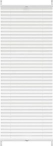 vidaXL Plisse Roló 60x100 cm Fehér Redős Roló