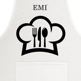 EMI Chef konyhai kötény, Fehér