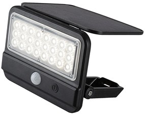 Rábalux Flaxton 77040 mozgásérzékelős kültéri szolár falilámpa, 7W LED, 4000K, 700 lm,IP54