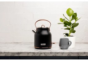 Fekete vízforraló 1,7 l Heritage - Haden