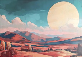 Fotótapéta Erdő Hegyek a flizelinEN Gyönyörű Kilátás fotótapéta a falra