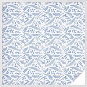 Tejfólia Ablaküvegekhez Öntapadós Adatvédelem Páfrány levelek 100x100