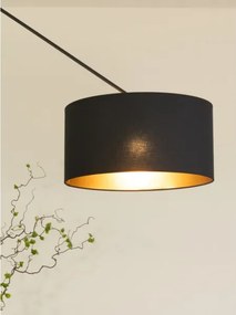 GORTA LED állítható rúdra szerelhető csillár 1xE27/60W/230V, fekete/arany