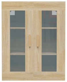sonoma tölgy színű függő faliszekrény 69,5 x 34 x 90 cm
