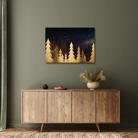 Kép - arany éjszaka (70x50 cm)