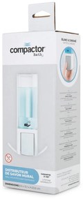 Fehér fali szappanadagoló 500 ml – Compactor