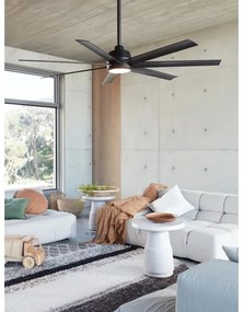 Lucci Air 21318349 - LED Dimmelhető mennyezeti ventilátor ATLANTA 1xGX53/12W/230V átm. 142 cm + + távirányító