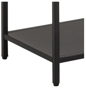 SETH fekete könyvespolc