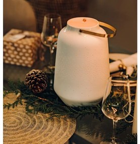 Fehér porcelán LÁMPA méret L (26,5 cm)