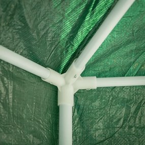 Ringe típus 1 gyorsan összecsukható sátor pavilon, 390 x 390 x 250 cm