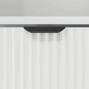 Éjjeliszekrények fiókkal 2 pcs Fehér 49 x 36 x 61 cm Faanyag