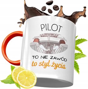 Narancssárga Bögre Távirányítós Ajándék fényképes nyomtatással