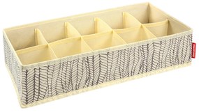 Tescoma FANCY HOME zokni- és fehérneműszervező, 40x 18 x 10 cm, krém, S