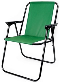 Összecsukható kempingszék zöld