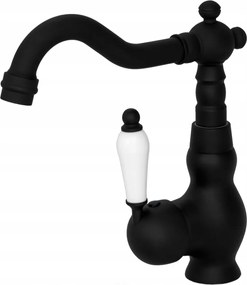 Fekete Retro VI GAMMA6 Pultra Szerelhető Mosdócsaptelep