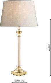 Laura Ashley Winston 3495491-Q Asztali lámpa IP20