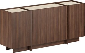 Dorma - Travertine, Milano Walnut