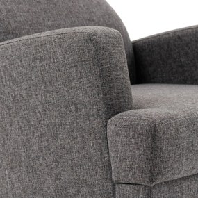 Kana Bergere fotel sötétszürke
