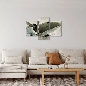 Kép - Régi légcsavaros repülőgép (90x60 cm)