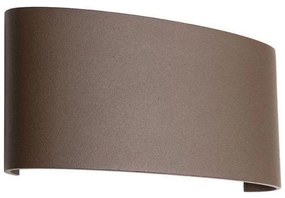 Redo 90227 - LED Kültéri fali lámpa FABO LED/6W/230V 3000K IP54 barna