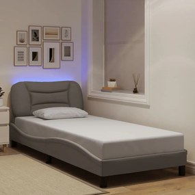 szövet ágykeret LED-es matrac nélkül 80x200 cm 80x200 cm