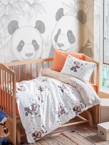 Musico Ranforce baba ágyneműhuzat garnitúra, narancssárga