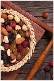 Poszterek 80x120 Szárított péksütemény tál