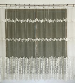 Mg Függöny Villanó 630/11 Ecru 400x160cm Kész Szalaggal M