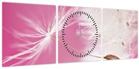 Kép - Makró virága (órával) (90x30 cm)
