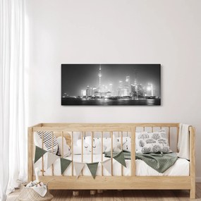 Modern felhőkarcolók képe (120x50 cm)