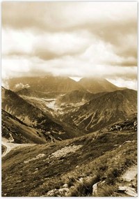 Poszterek 70x100 Tátra Lengyel hegyek Kilátás