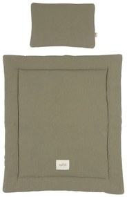 Khaki babaágynemű szett Forest Green – Malomi Kids