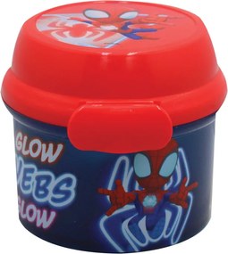 Pókember Spidey Glow műanyag snack tartó, uzsonnás doboz 270 ml