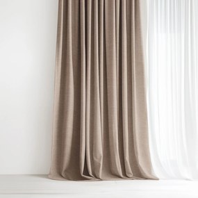 Goldea peru dekoratív drapéria - latte 180x135 cm