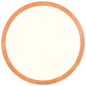 Világosbarna LED mennyezeti lámpa ø 40 cm Iseo – Trio