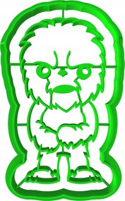 Foremka Lyukasztó Mézeskalács kiszúró Star Wars Chewbacca