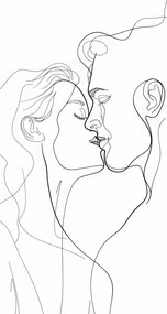 Poszter 50x100cm Vonal és szerelem szövés