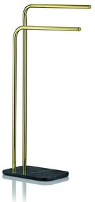 Liron fekete márvány törölközőtartó - Kela